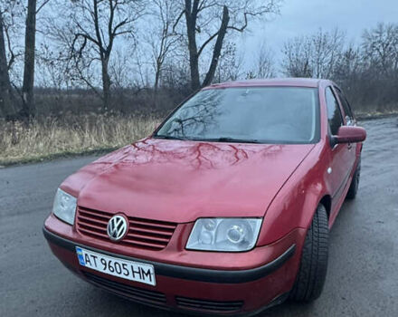 Красный Фольксваген Бора, объемом двигателя 1.9 л и пробегом 350 тыс. км за 3700 $, фото 1 на Automoto.ua