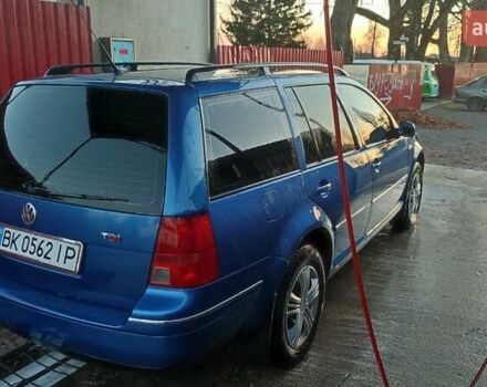 Синий Фольксваген Бора, объемом двигателя 1.9 л и пробегом 349 тыс. км за 4800 $, фото 5 на Automoto.ua