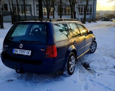 Синий Фольксваген Бора, объемом двигателя 1.9 л и пробегом 390 тыс. км за 3600 $, фото 2 на Automoto.ua