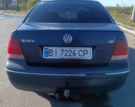 Фольксваген Бора 2002 в Полтаве на Automoto.ua Синий Фольксваген Бора, объемом двигателя 1.6 л и пробегом 200 тыс. км за 3800 $, фото 1 на Automoto.ua