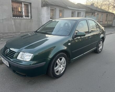 Зеленый Фольксваген Бора, объемом двигателя 1.4 л и пробегом 265 тыс. км за 2900 $, фото 1 на Automoto.ua