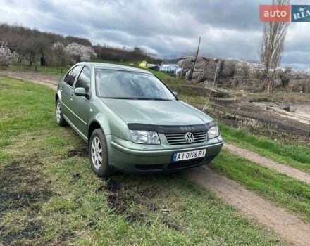 Зеленый Фольксваген Бора, объемом двигателя 1.6 л и пробегом 380 тыс. км за 4200 $, фото 1 на Automoto.ua