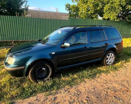 Зеленый Фольксваген Бора, объемом двигателя 1.9 л и пробегом 330 тыс. км за 3500 $, фото 1 на Automoto.ua