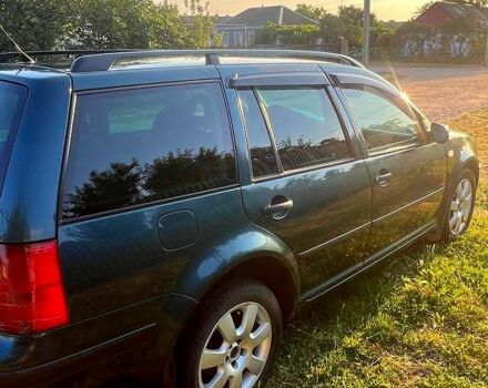 Зеленый Фольксваген Бора, объемом двигателя 1.9 л и пробегом 330 тыс. км за 3500 $, фото 2 на Automoto.ua