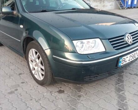 Зеленый Фольксваген Бора, объемом двигателя 2 л и пробегом 250 тыс. км за 3600 $, фото 1 на Automoto.ua
