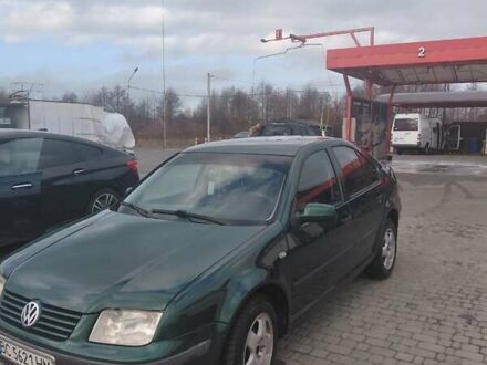 Зеленый Фольксваген Бора, объемом двигателя 1.9 л и пробегом 485 тыс. км за 3600 $, фото 1 на Automoto.ua