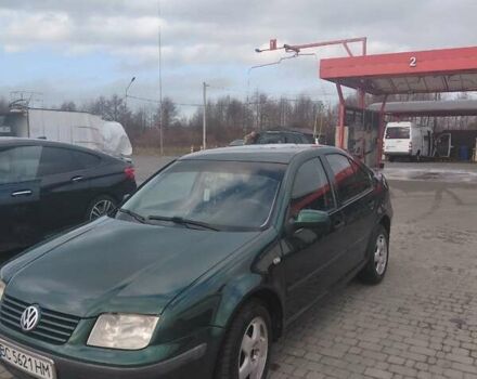 Зеленый Фольксваген Бора, объемом двигателя 1.9 л и пробегом 485 тыс. км за 3600 $, фото 1 на Automoto.ua