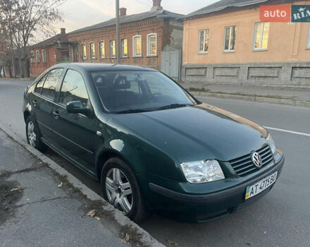 Зеленый Фольксваген Бора, объемом двигателя 1.39 л и пробегом 265 тыс. км за 2900 $, фото 1 на Automoto.ua