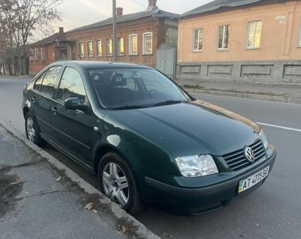 Зеленый Фольксваген Бора, объемом двигателя 1.4 л и пробегом 265 тыс. км за 2900 $, фото 1 на Automoto.ua