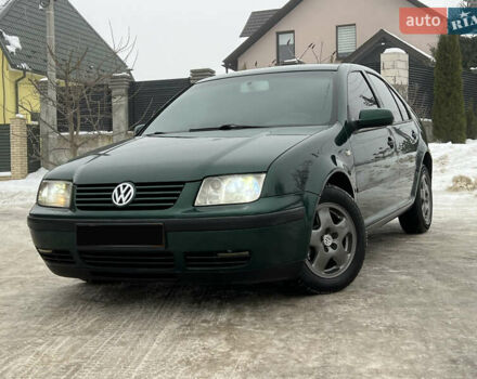 Зеленый Фольксваген Бора, объемом двигателя 1.9 л и пробегом 276 тыс. км за 4299 $, фото 1 на Automoto.ua