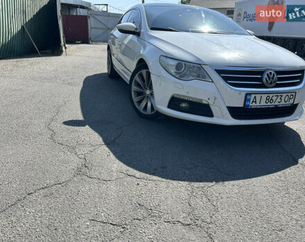 Белый Фольксваген CC / Passat CC, объемом двигателя 1.97 л и пробегом 307 тыс. км за 12000 $, фото 1 на Automoto.ua