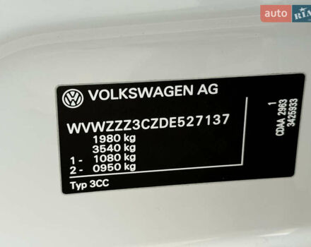 Білий Фольксваген CC / Passat CC, об'ємом двигуна 1.8 л та пробігом 58 тис. км за 15300 $, фото 17 на Automoto.ua