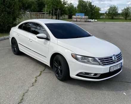 Белый Фольксваген CC / Passat CC, объемом двигателя 2 л и пробегом 147 тыс. км за 13450 $, фото 1 на Automoto.ua