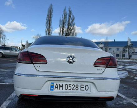 Белый Фольксваген CC / Passat CC, объемом двигателя 1.98 л и пробегом 132 тыс. км за 11500 $, фото 2 на Automoto.ua
