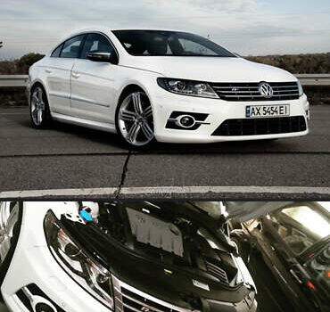 Белый Фольксваген CC / Passat CC, объемом двигателя 1.97 л и пробегом 81 тыс. км за 17500 $, фото 1 на Automoto.ua