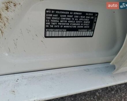 Фольксваген CC / Passat CC 2015 в Львове на Automoto.ua Белый Фольксваген CC / Passat CC, объемом двигателя 1.98 л и пробегом 191 тыс. км за 2000 $, фото 11 на Automoto.ua