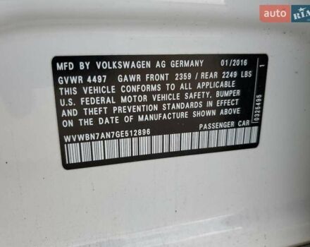 Белый Фольксваген CC / Passat CC, объемом двигателя 1.98 л и пробегом 149 тыс. км за 1800 $, фото 11 на Automoto.ua