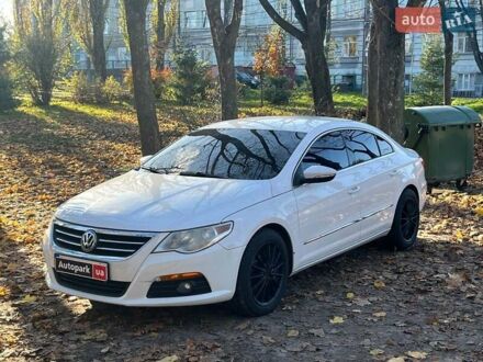 Белый Фольксваген CC / Passat CC, объемом двигателя 2 л и пробегом 244 тыс. км за 7440 $, фото 1 на Automoto.ua