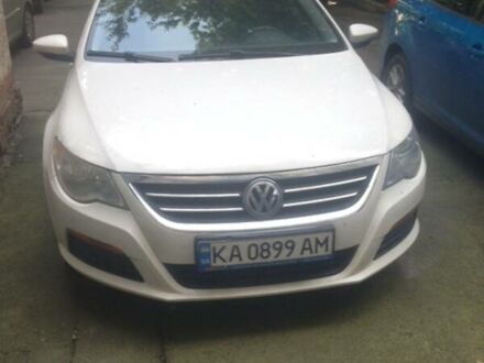 Белый Фольксваген CC / Passat CC, объемом двигателя 2 л и пробегом 172 тыс. км за 9700 $, фото 1 на Automoto.ua