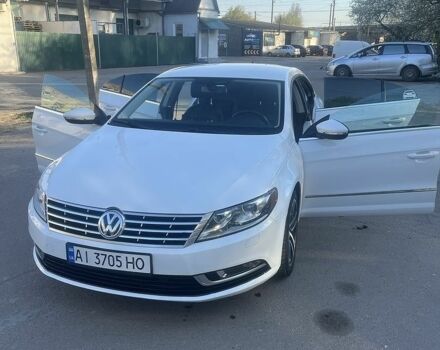 Белый Фольксваген CC / Passat CC, объемом двигателя 2 л и пробегом 148 тыс. км за 10996 $, фото 1 на Automoto.ua
