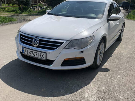 Білий Фольксваген CC / Passat CC, об'ємом двигуна 2 л та пробігом 266 тис. км за 8500 $, фото 1 на Automoto.ua