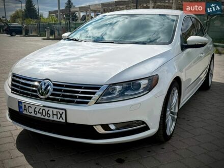 Белый Фольксваген CC / Passat CC, объемом двигателя 1.98 л и пробегом 220 тыс. км за 9500 $, фото 1 на Automoto.ua