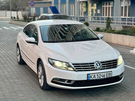Белый Фольксваген CC / Passat CC, объемом двигателя 1.8 л и пробегом 162 тыс. км за 9450 $, фото 1 на Automoto.ua