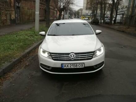 Белый Фольксваген CC / Passat CC, объемом двигателя 1.98 л и пробегом 263 тыс. км за 11700 $, фото 1 на Automoto.ua