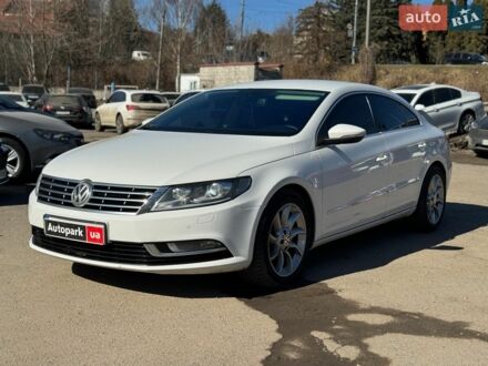 Білий Фольксваген CC / Passat CC, об'ємом двигуна 2 л та пробігом 258 тис. км за 11440 $, фото 1 на Automoto.ua