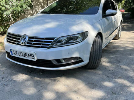 Белый Фольксваген CC / Passat CC, объемом двигателя 1.8 л и пробегом 96 тыс. км за 13500 $, фото 1 на Automoto.ua