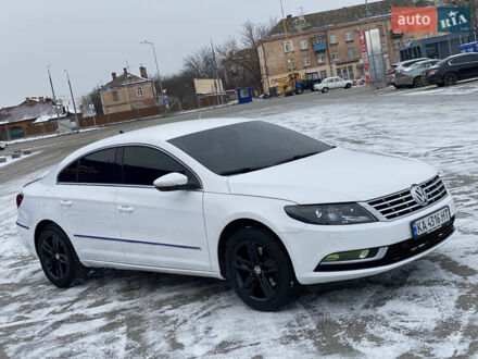 Белый Фольксваген CC / Passat CC, объемом двигателя 2 л и пробегом 163 тыс. км за 9300 $, фото 1 на Automoto.ua