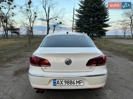 Білий Фольксваген CC / Passat CC, об'ємом двигуна 1.98 л та пробігом 219 тис. км за 9800 $, фото 1 на Automoto.ua