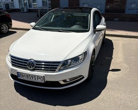 Белый Фольксваген CC / Passat CC, объемом двигателя 1.97 л и пробегом 210 тыс. км за 13500 $, фото 1 на Automoto.ua