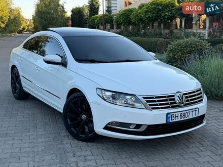 Белый Фольксваген CC / Passat CC, объемом двигателя 2 л и пробегом 159 тыс. км за 12700 $, фото 1 на Automoto.ua