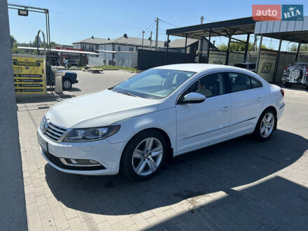 Білий Фольксваген CC / Passat CC, об'ємом двигуна 1.98 л та пробігом 142 тис. км за 11500 $, фото 1 на Automoto.ua
