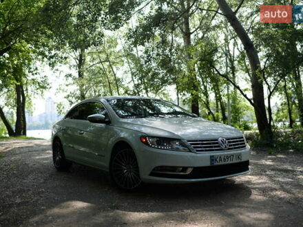 Белый Фольксваген CC / Passat CC, объемом двигателя 1.98 л и пробегом 122 тыс. км за 13500 $, фото 1 на Automoto.ua