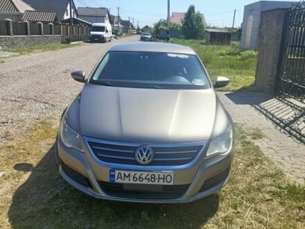 Бежевый Фольксваген CC / Passat CC, объемом двигателя 2 л и пробегом 136 тыс. км за 8700 $, фото 1 на Automoto.ua