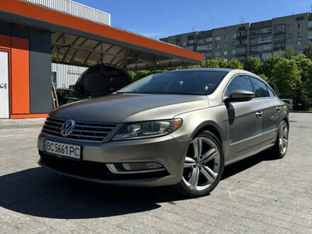 Бежевий Фольксваген CC / Passat CC, об'ємом двигуна 2 л та пробігом 244 тис. км за 10000 $, фото 1 на Automoto.ua