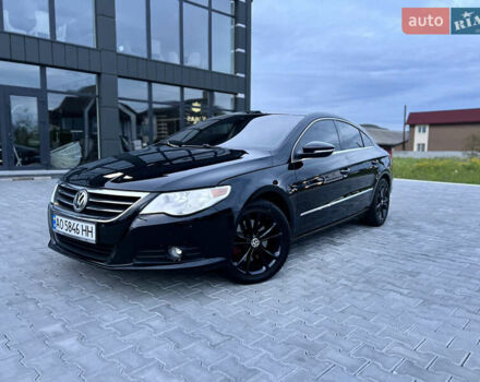 Черный Фольксваген CC / Passat CC, объемом двигателя 1.98 л и пробегом 260 тыс. км за 7500 $, фото 1 на Automoto.ua