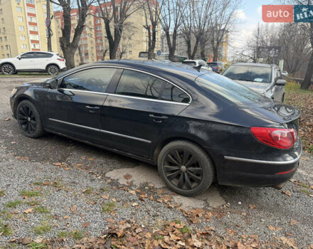 Черный Фольксваген CC / Passat CC, объемом двигателя 1.98 л и пробегом 168 тыс. км за 5900 $, фото 2 на Automoto.ua
