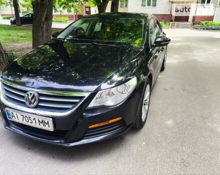 Черный Фольксваген CC / Passat CC, объемом двигателя 1.98 л и пробегом 218 тыс. км за 8700 $, фото 1 на Automoto.ua