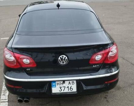 Черный Фольксваген CC / Passat CC, объемом двигателя 1.98 л и пробегом 255 тыс. км за 7700 $, фото 3 на Automoto.ua