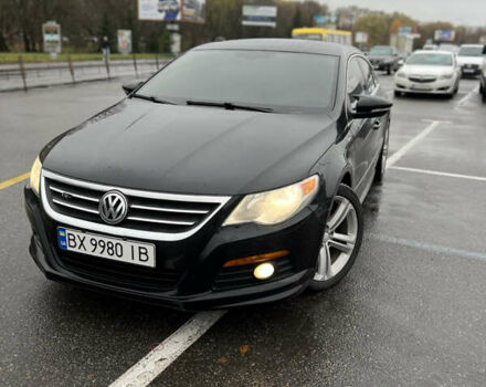 Черный Фольксваген CC / Passat CC, объемом двигателя 1.98 л и пробегом 187 тыс. км за 8300 $, фото 2 на Automoto.ua
