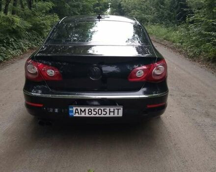 Черный Фольксваген CC / Passat CC, объемом двигателя 1.98 л и пробегом 186 тыс. км за 9300 $, фото 8 на Automoto.ua