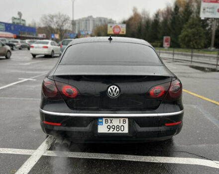 Черный Фольксваген CC / Passat CC, объемом двигателя 1.98 л и пробегом 187 тыс. км за 8300 $, фото 4 на Automoto.ua