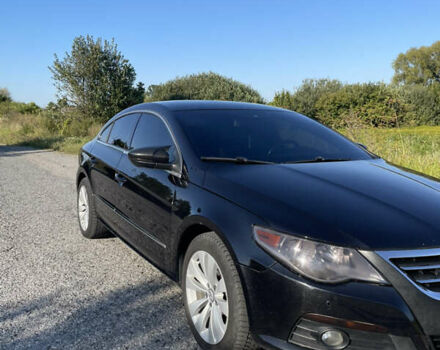 Черный Фольксваген CC / Passat CC, объемом двигателя 1.98 л и пробегом 222 тыс. км за 8500 $, фото 1 на Automoto.ua