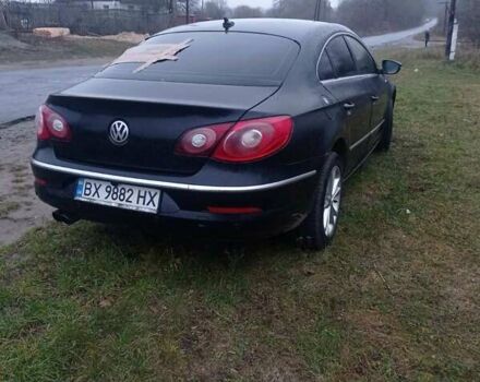 Черный Фольксваген CC / Passat CC, объемом двигателя 1.98 л и пробегом 178 тыс. км за 7800 $, фото 1 на Automoto.ua