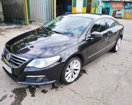 Черный Фольксваген CC / Passat CC, объемом двигателя 1.8 л и пробегом 226 тыс. км за 9500 $, фото 1 на Automoto.ua