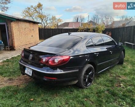 Черный Фольксваген CC / Passat CC, объемом двигателя 1.98 л и пробегом 209 тыс. км за 8700 $, фото 4 на Automoto.ua