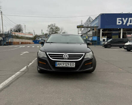 Черный Фольксваген CC / Passat CC, объемом двигателя 1.98 л и пробегом 248 тыс. км за 7999 $, фото 1 на Automoto.ua